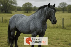 Read more about the article 279 Cool Blue Roan Horse Names