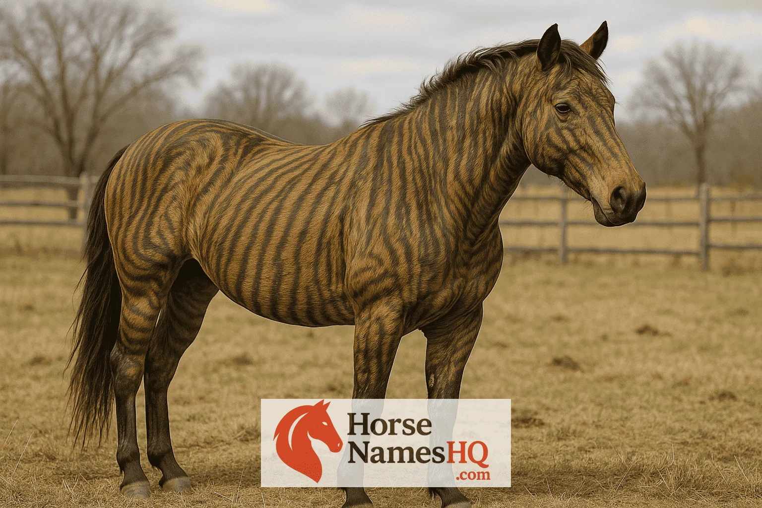 Read more about the article 174 Brindle Horse Names