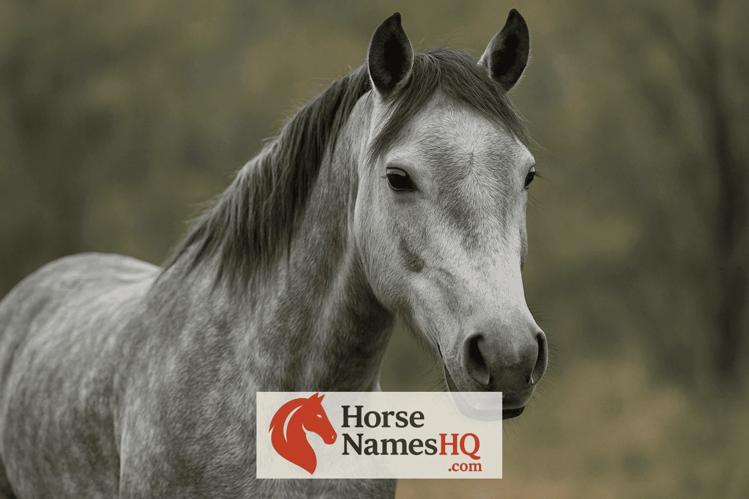 Read more about the article 238 Grey Horse Names with Meanings