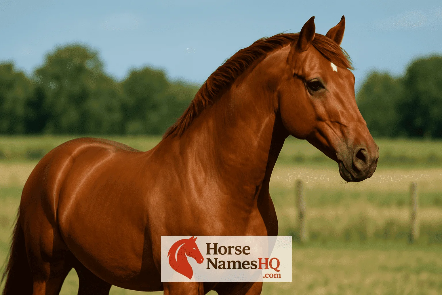 Read more about the article 225 Amazing Red Chestnut Horse Names